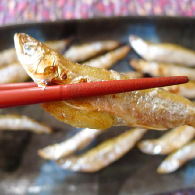 北海道産：チカの塩焼き