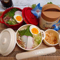 たぬき冷やしぶっかけそうめん弁当【麺弁当】 by とまとママさん