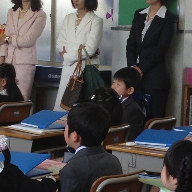 次男の入学式