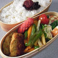 鶏肉のカレーパン粉焼き弁当