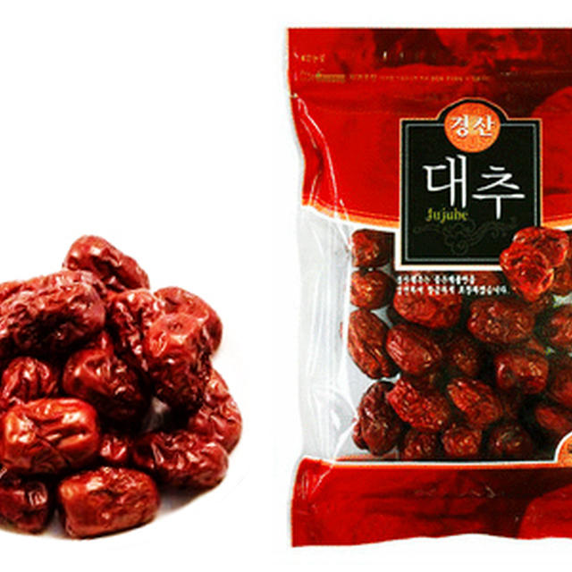 韓国食材「干しなつめ」