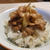 焼き長ネギのネバネバ丼