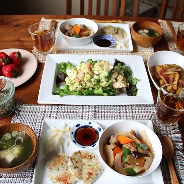 みんなで晩ごはん。（中華）