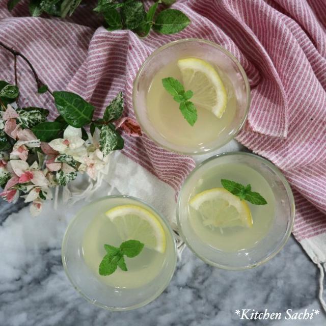 1つ40円でできるひんやりスイーツ♪梅雨にさっぱり！はちみつレモンゼリー♡#michill