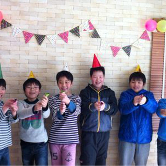 坊や初の誕生日会🎶