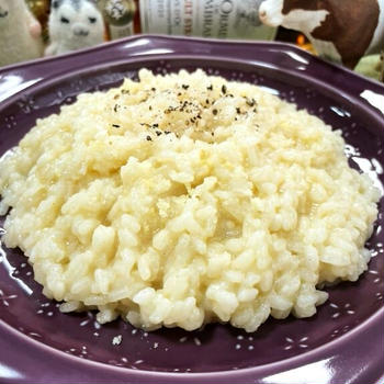 【レシピ】プロの技！生米から作る一番シンプルで美味しいチーズリゾット