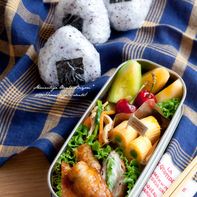 春遠足★ゆかりおにぎりのお弁当