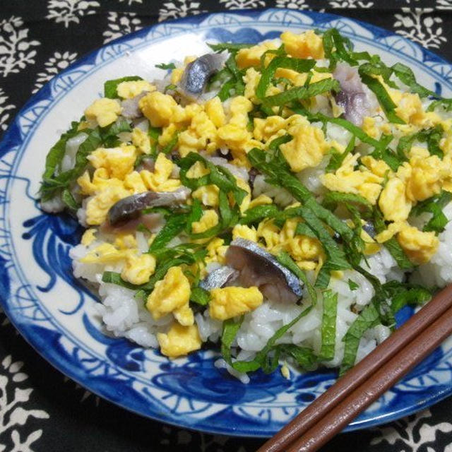 〆サバの散らし寿司風混ぜご飯