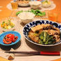 ストウブで『肉豆腐』の献立。