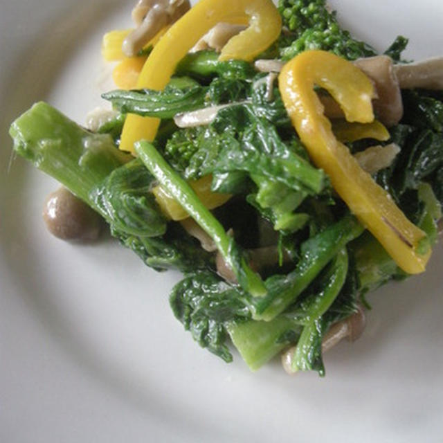 Insalata calda di Nabana 菜花の温サラダ