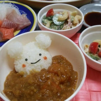 カレーライス。