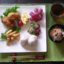 お惣菜で休日のランチプレート