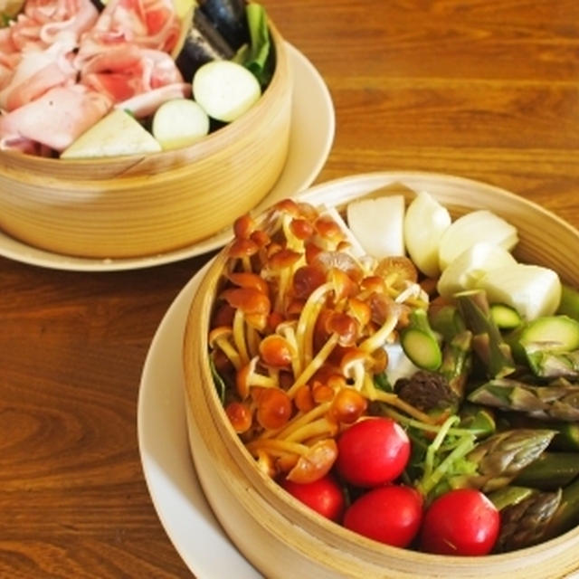 この間の蒸し料理！