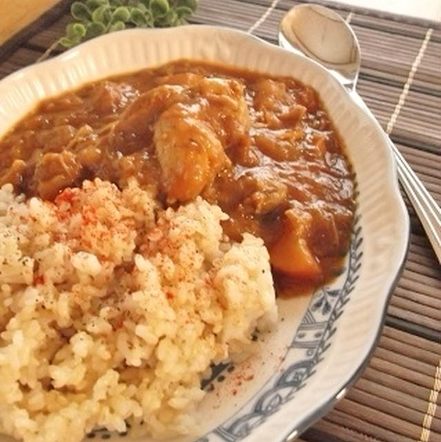 風邪気味の時は、スパイスカレーに限る♪