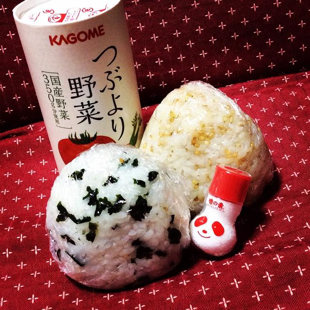 味の素で作るパワーボールおにぎりで朝ごはん♪【オレペまつり】