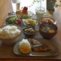 ゆっくり休日の練習前の朝ごはん。
