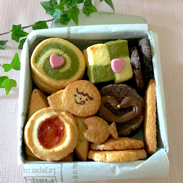 プレゼントに・・クッキーいっぱい焼きました♡