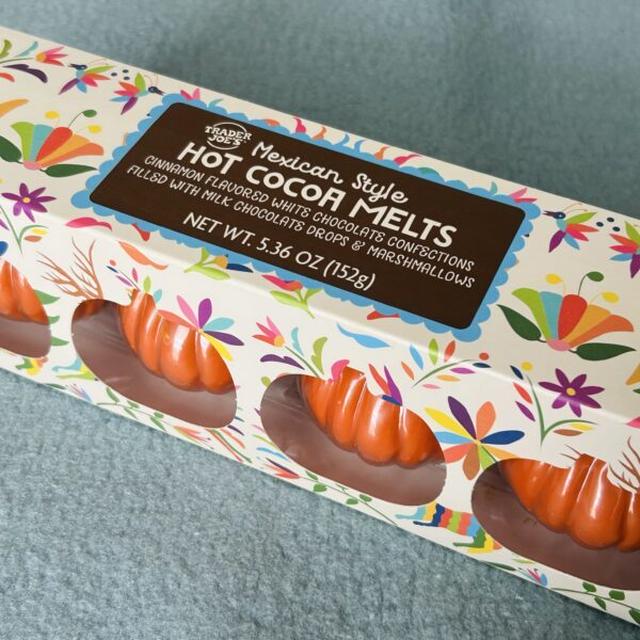 トレジョさんのメキシカンスタイルホットココアメルト　Trader Joe’s Mexican Style Hot Cocoa Melts