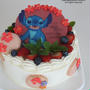 スティッチのお誕生日ケーキ