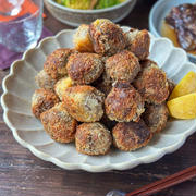 苦手でも食べられる☆高野豆腐で作るレバーの旨うまチーズかつ