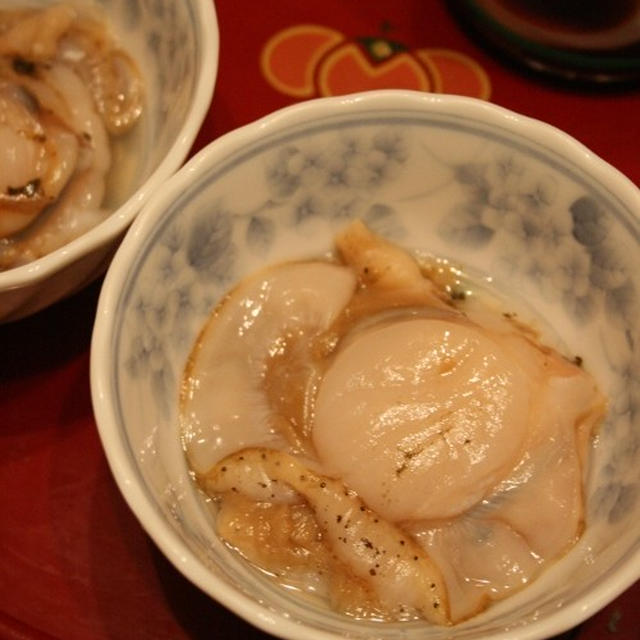 気仙沼：ホタテ刺身