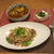スープカレー～ラタトゥイユをリメイク　と　ビーフピラフ