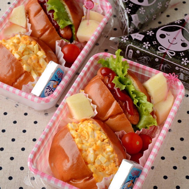 パンとおにぎりのおべんと