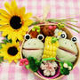 真ん丸おにぎりでカエルさん弁当