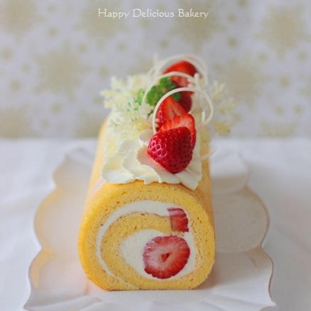 おもてなしのロールケーキ♪