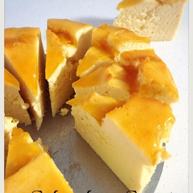 昔風のチーズケーキ