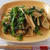 乾物でヘルシー中華☆高野豆腐と菜の花のチンジャオロース風炒め