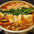 干し椎茸や煮干しでコクを出す。【キムチ味のうどんすき】