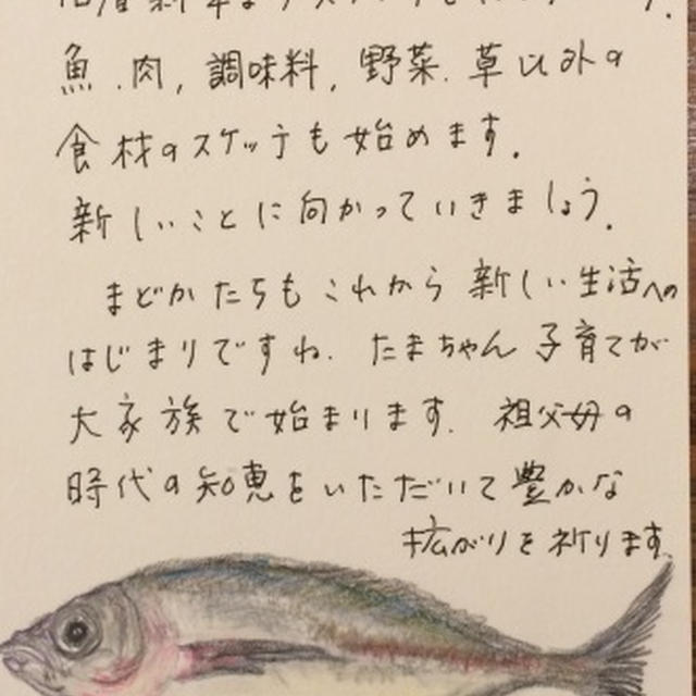 あまちゃん、緑のおかゆを食べる。