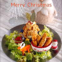 《レシピ》チキンナゲットdeクリスマスツリー
