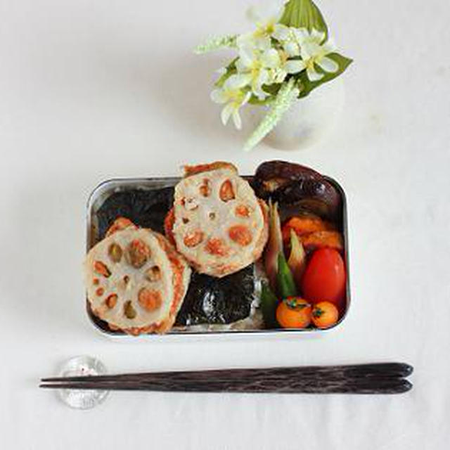 7月29日 夏野菜の焼き浸し弁当とご機嫌ななめのふーちゃんのこと^^;