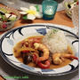 海老とひよこ豆のココナッツカレー＊スパイスレシピ♪