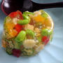 ±0クッキンミキサーで作るフルコース料理☆その２☆夏野菜のゼリー寄せ♡