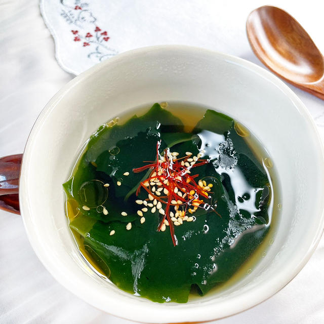 韓国風わかめスープ By さちゃんさん レシピブログ 料理ブログのレシピ満載