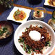 ごっつ旨し！肉味噌ビビンバ丼♪…試合前日献立