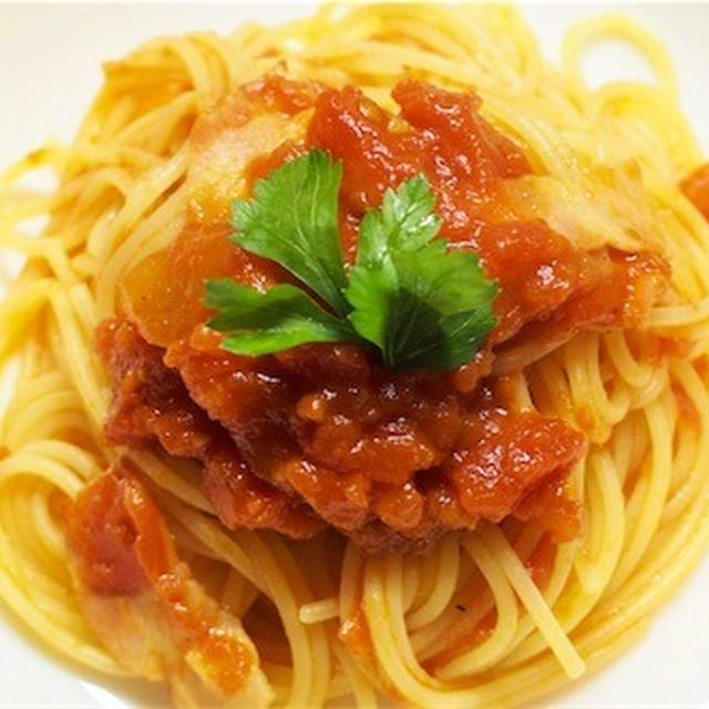 「簡単に手作り！」トマトソースパスタのレシピ