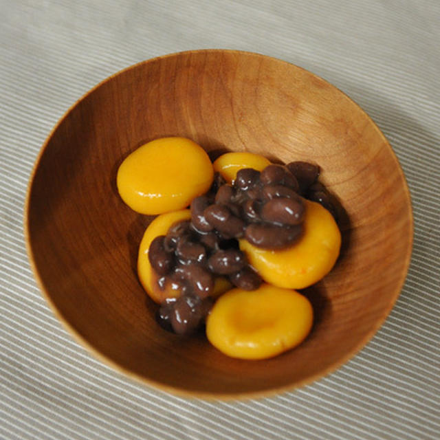 かぼちゃの米粉団子