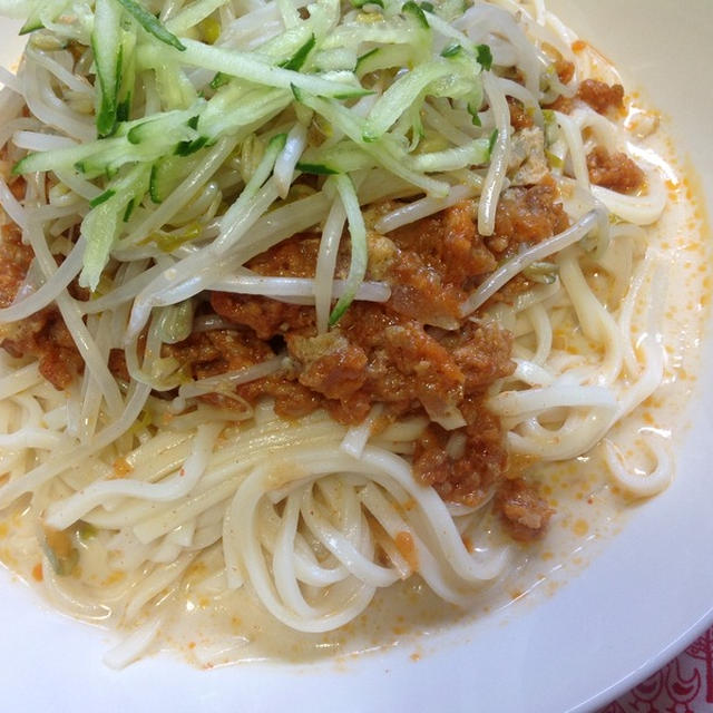 つくれぽ！ピリ辛豆乳だれの冷やし担々麺♪ ＆ ついにデビュー！？自家製酵母で２種のパン★彡