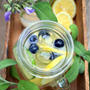 Ginger Citrusade with Blueberriesブルーベリー入りジンジャーシトラスエード