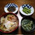 がっつり丼で一汁二菜：豚玉丼