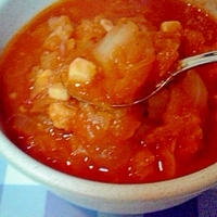 野菜たっぷりなトマト煮込みスープ♪