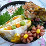 お魚のハンバーグ弁当♪
