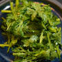 1分で作れる生が美味い春菊の九州醤油ナムル