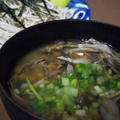 きのこと麹納豆そば
