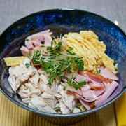 暖かくなってきたので冷たいパスタでも「冷やしそう麺つゆパスタ」&休日の夜はのんびり「うどんすき」