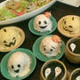 お寿司でハロウィン☆ふわっとお化けの蒸し寿司